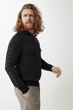 Ropa Canada Goose Hombre Mexico - Welland Sudadera Con Capucha Negros AL3794026